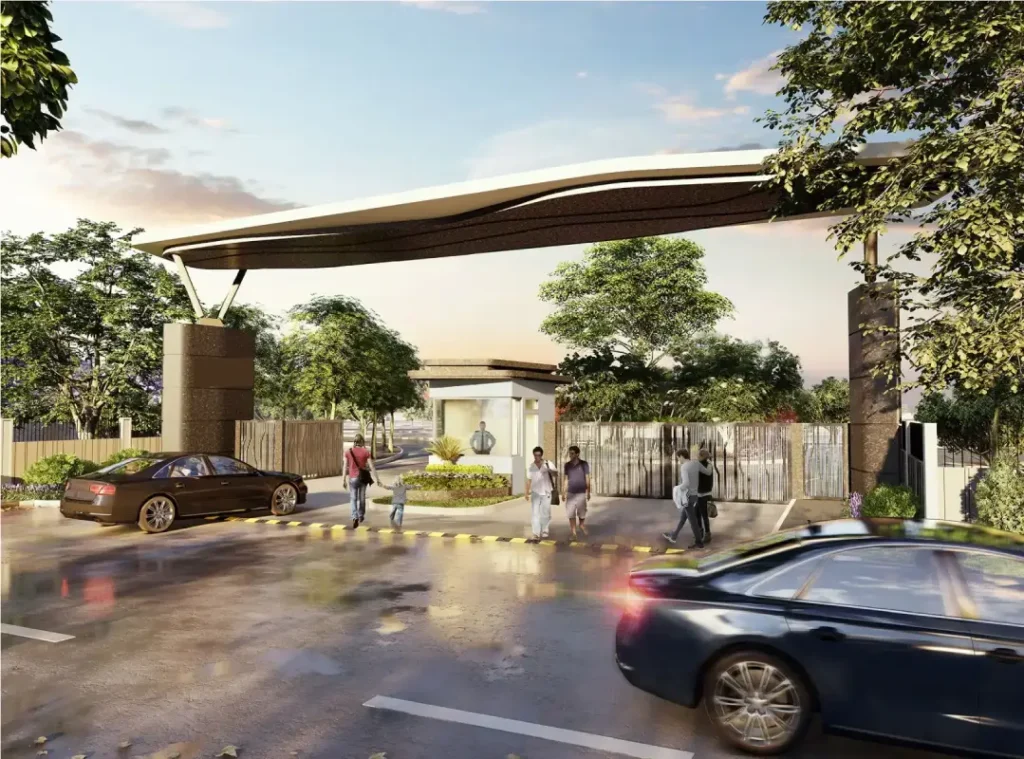Godrej Coimbatore Plots Main Entrance Elevation by Godrej Properties located at Chettipalayam, Coimbatore Tamil Nadu